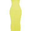 Nalini Acid Lime Korsetten-Jurken Maxi-jurk