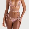 Naxos Blossom omkeerbare halterbikini-top