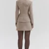 Buckingham Puppytooth Check Hourglass-jasje