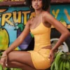 Nisha Tangerine Sculpting Minirok
