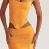 Nisha Tangerine Sculpting Minirok