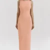 Noli Sorbet gebreide maxi-jurk