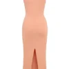 Noli Sorbet gebreide maxi-jurk
