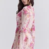 Oceana strandjurk met bloemenprint als bovenkleding