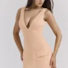 Olympia Sorbet Plunge Mini-jurk