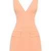 Olympia Sorbet Plunge Mini-jurk