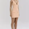 Olympia Sorbet Plunge Mini-jurk