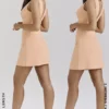 Olympia Sorbet Plunge Mini-jurk