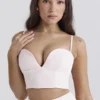 Pabla Ballerina Roze Cropped Bralette Top