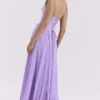 Pascha Orchid Butterfly Korsett Maxi-Jurken