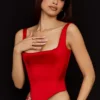 Rafa Scarlet satijnen lang model Korsetten