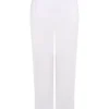 Reno witte broek met relaxte pasvorm