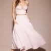 Rita Ballerina Roze A-lijn Midi-rok