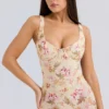 Robina maxi-jurk met Honeyflower-print