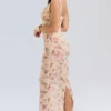 Robina maxi-jurk met Honeyflower-print
