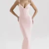 Romy Roze Mesh Bodycon Maxi-jurk
