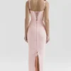 Romy Roze Mesh Bodycon Maxi-jurk