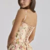 Rona Maxi-jurk van katoen met Warm Rose-print