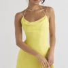 Rossella Buttercup Ruffle Mini Jurk
