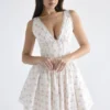 Salma Rose mini-jurk met print