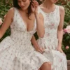 Salma Rose mini-jurk met print
