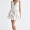 Salma Rose mini-jurk met print
