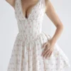 Salma Rose mini-jurk met print