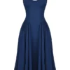Samaria French Navy korsetjurk voor de zomer