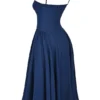 Samaria French Navy korsetjurk voor de zomer