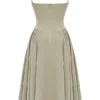 Samaria Taupe korsetjurk voor de zomer