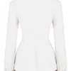 Sariah ivoorkleurige getailleerde Blazer