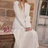 Sariah ivoorkleurige getailleerde Blazer