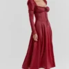 Sebille Ruby Midi-jurk met korset