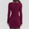 Selene Berry Bodycon mini-jurk