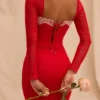 Seraphina Scarlet korsetten-jurk