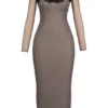 Seraphina Smoke korsetten-jurk