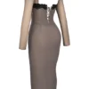 Seraphina Smoke korsetten-jurk