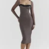 Seraphina Smoke korsetten-jurk