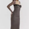Seraphina Smoke korsetten-jurk