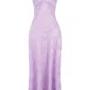 Seren Orchid maxi-jurk met bloemenprint en kanten rug