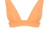 Seychelles lichtoranje bikini-top met strik aan de achterkant