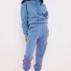 Sky Azure joggingbroek met fleece achterkant