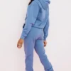 Sky Azure joggingbroek met fleece achterkant