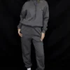 Sky donkergrijze joggingbroek met fleece achterkant