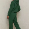 Sky Green joggingbroek met fleece binnenkant