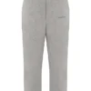 Sky lichtgrijze joggingbroek met fleece achterkant