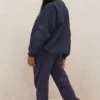 Sky Navy joggingbroek met fleece binnenkant