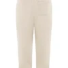 Sky Oatmeal joggingbroek met fleece achterkant