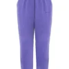 Sky Purple joggingbroek met fleece achterkant