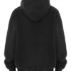 Storm Ink katoenen Hoodie met fleece binnenkant en ritssluiting